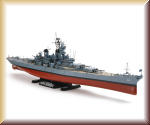 Dickie Tamiya 300078028 1:350 US Schlachtschiff New J - Bild